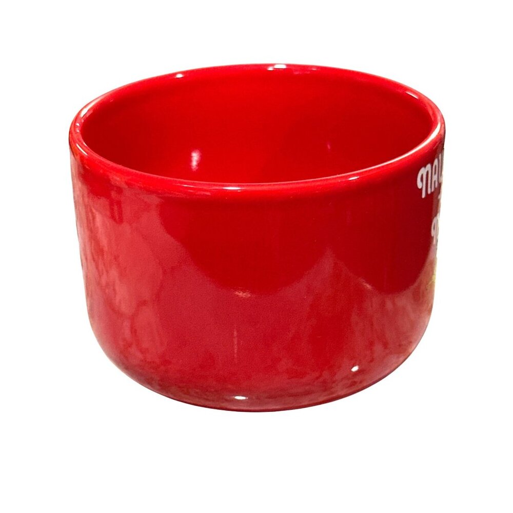 Dr Seuss The Grinch Naughty Or Nice Ruby Ceramic Christmas Mug Yuletide Gift Cup - Picture 4 of 6